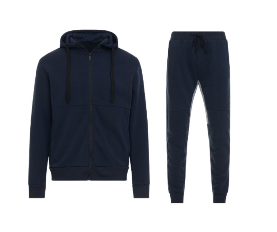 {2-Piece} Men’s Tech Fleece Full-Zip Hoodie & Jogger Set (S-3XL)