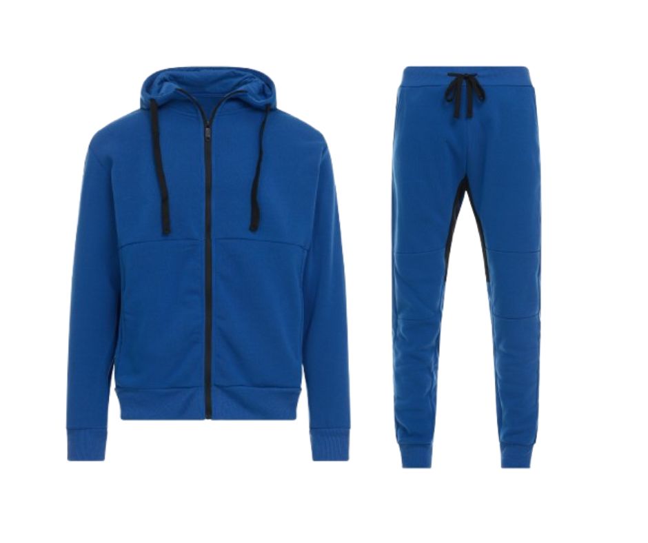 {2-Piece} Men’s Tech Fleece Full-Zip Hoodie & Jogger Set (S-3XL)