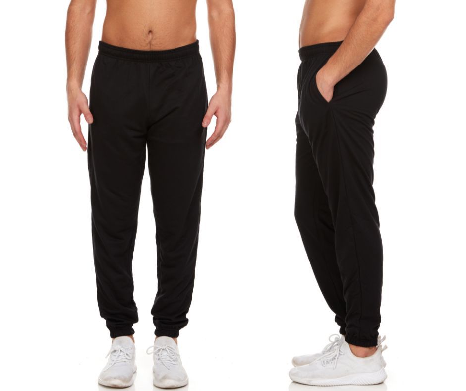 Men's French Terry Joggers with Pockets (3-Pack)